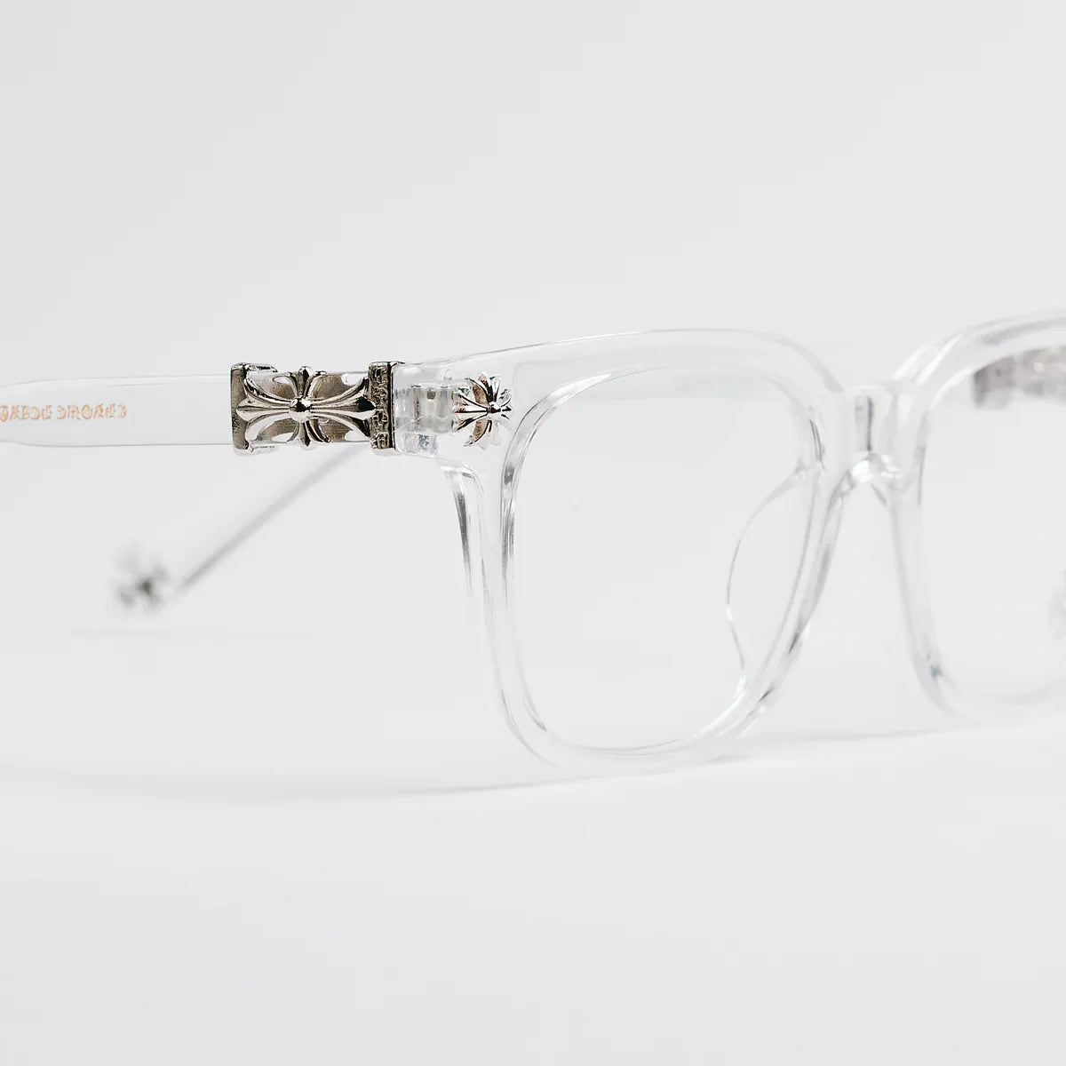 White Chrome Hearts Glasses