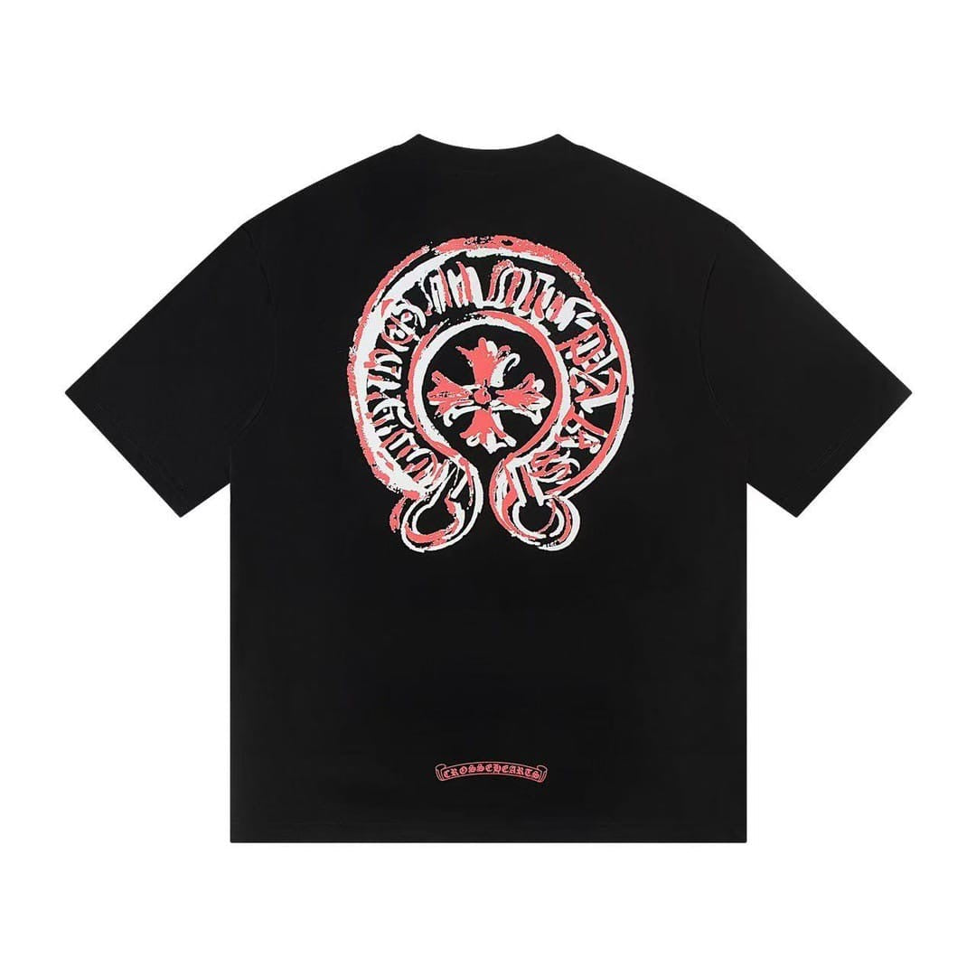 Chrome Tee (Black/Red)