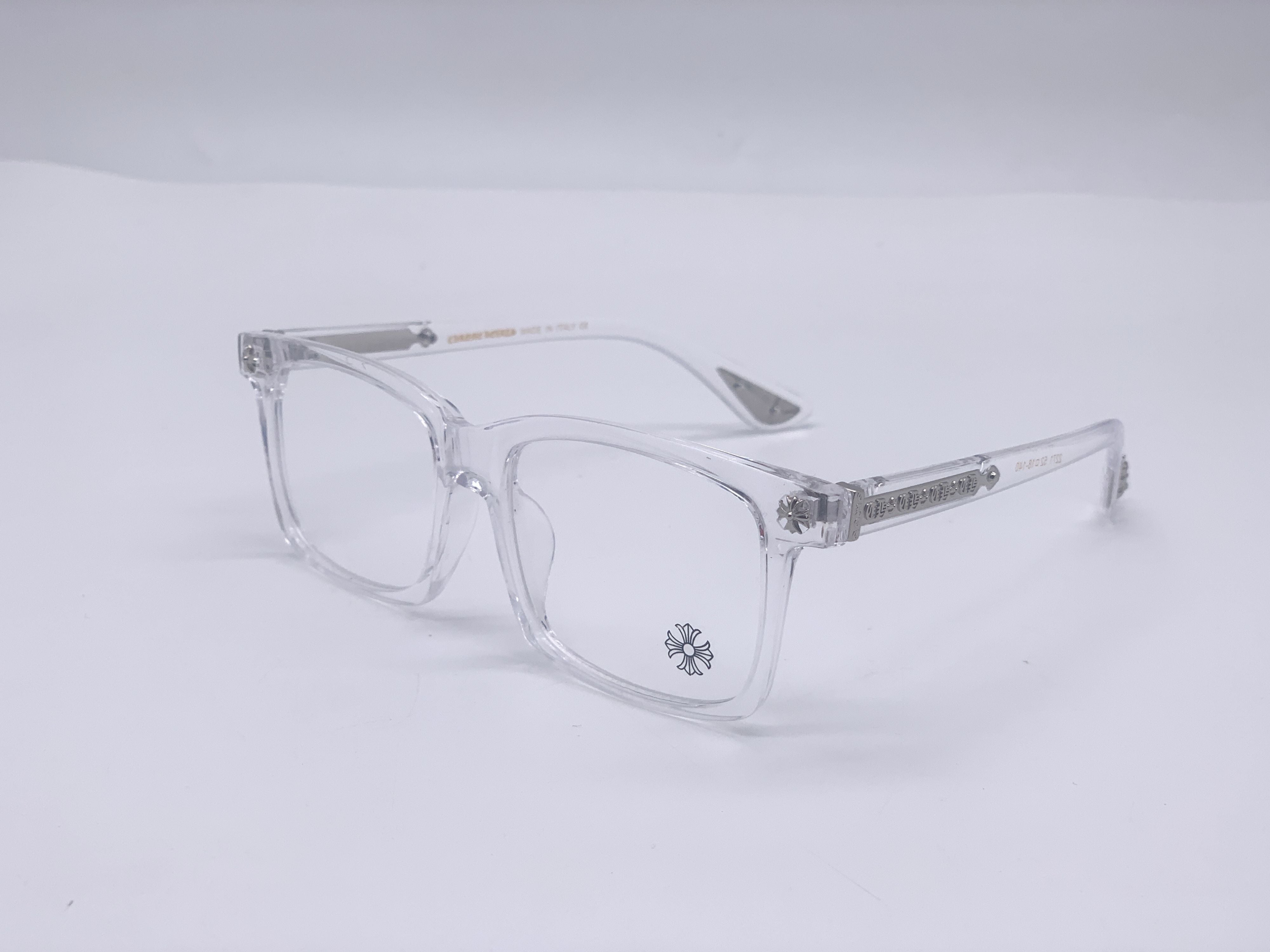 Chrome Clear Glasses V1