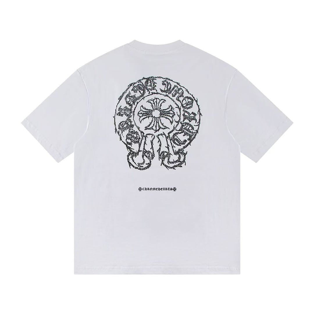 Chrome Tee (White/Black)