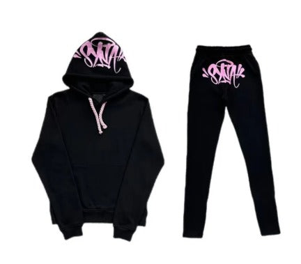 SYNA World Tracksuit - Black\Pink