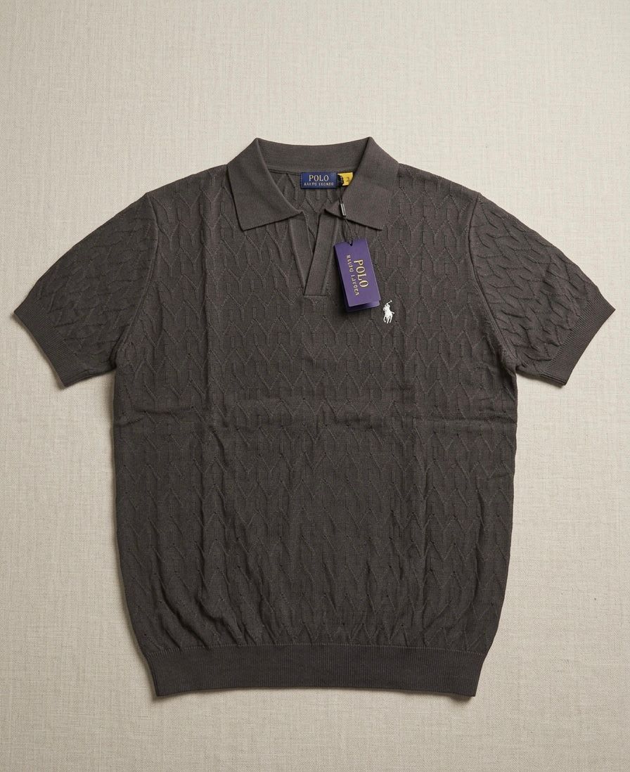 Ralph Lauren Polo T-shirt-Dark Charcoal Grey