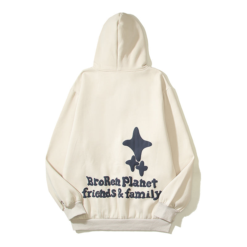 Broken Planet Hoodie - White