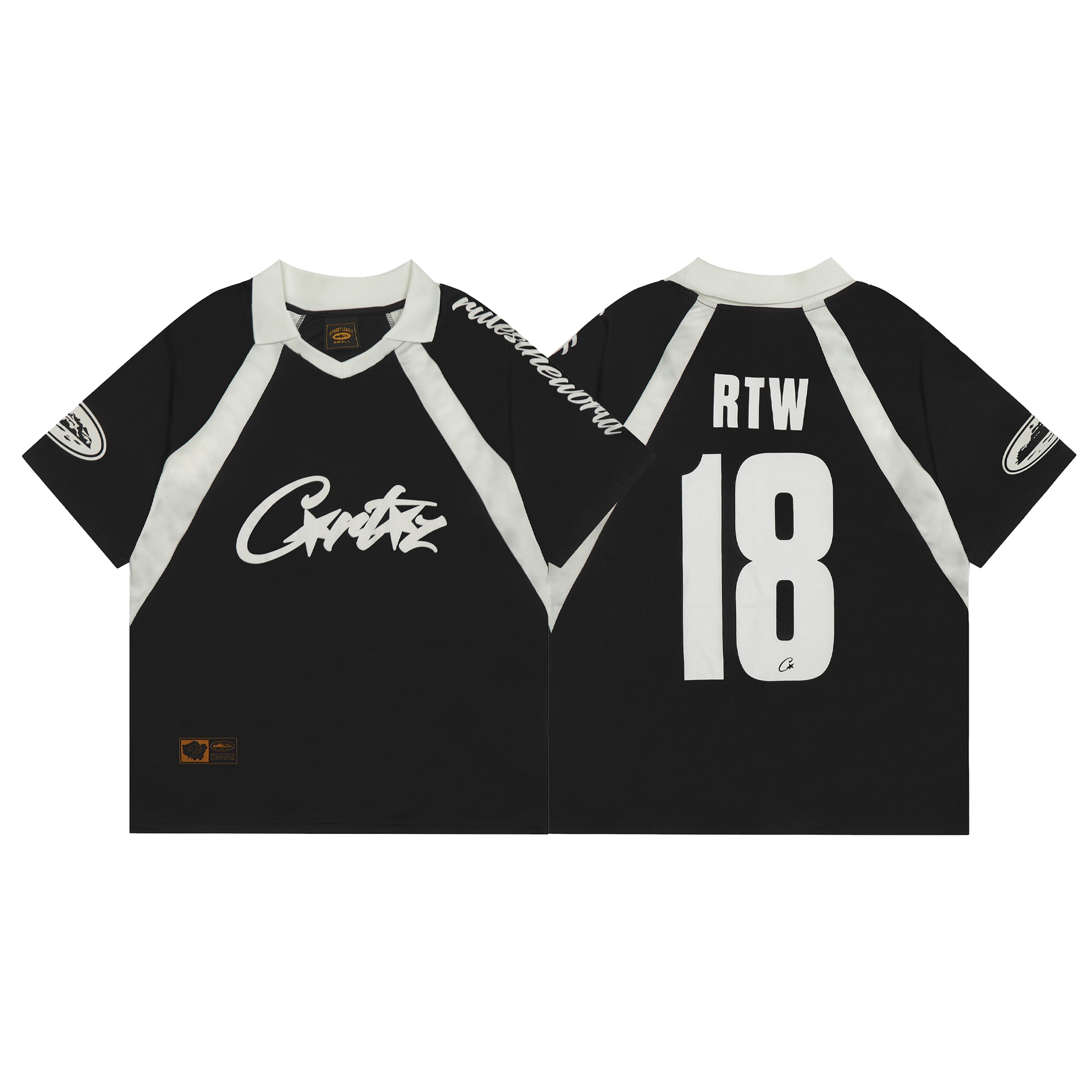 Corteiz RTW Jersey - Black