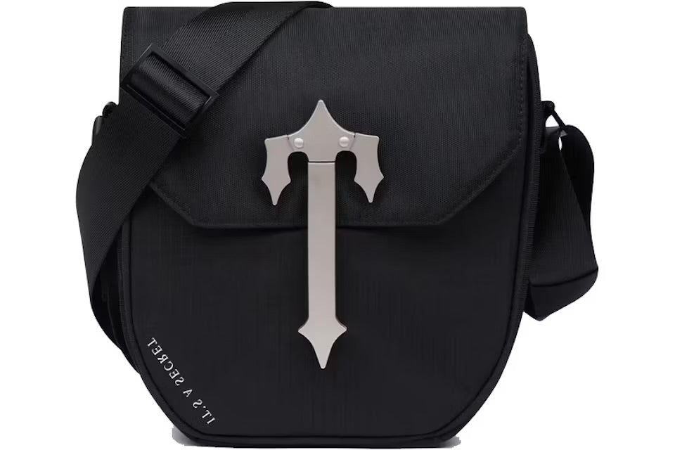 Trapstar Cobra T Bag - "Black/Silver" - CHEARTZ