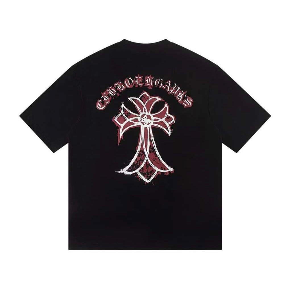 Chrome Hearts T-shirt - "Black/Red" (Copy)