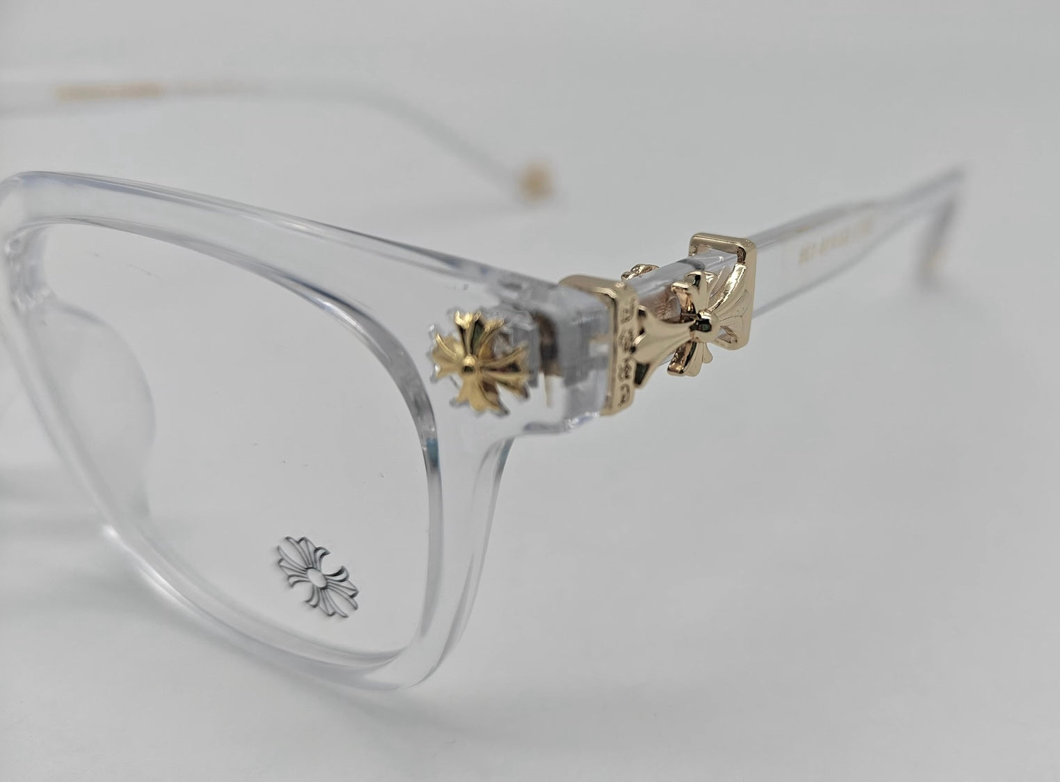 Chrome Clear Glasses
