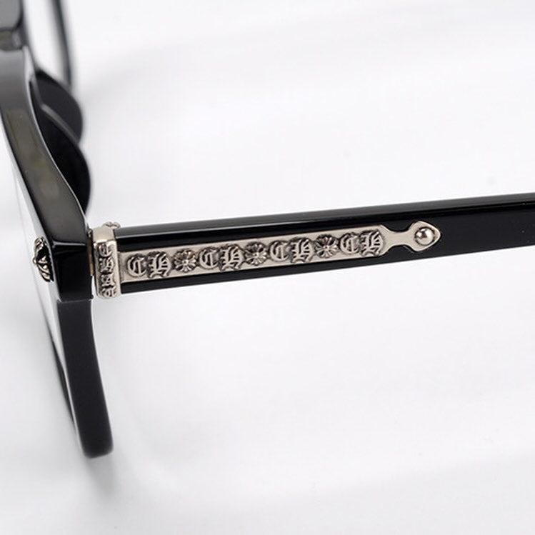 Chrome Black Glasses