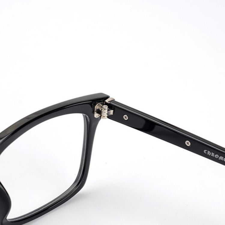 Chrome Black Glasses