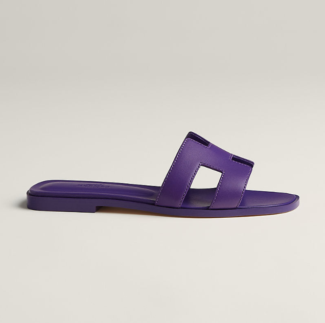 Hermes Oran Sandals - Green