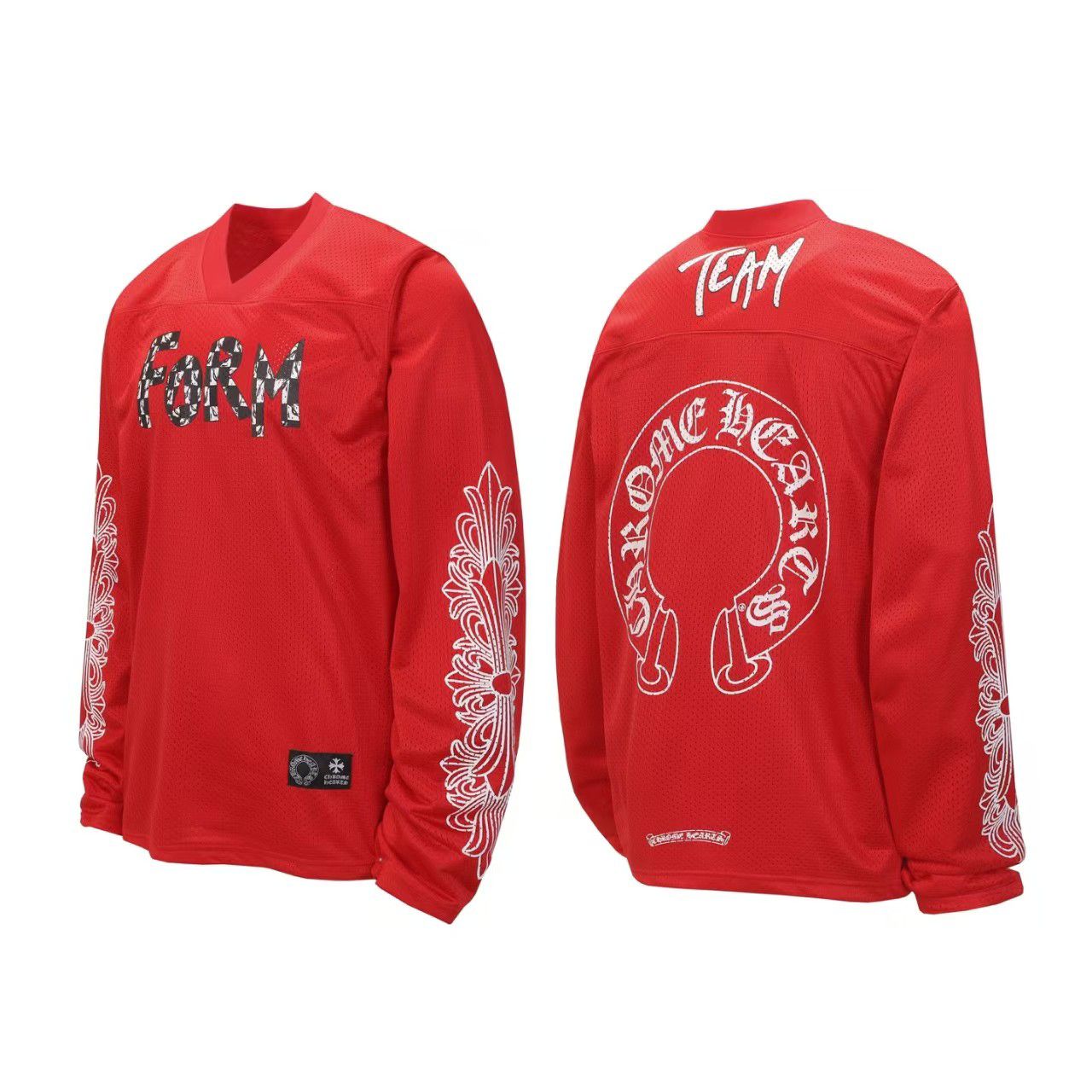 Chrome Hearts Mesh Jersey - Red