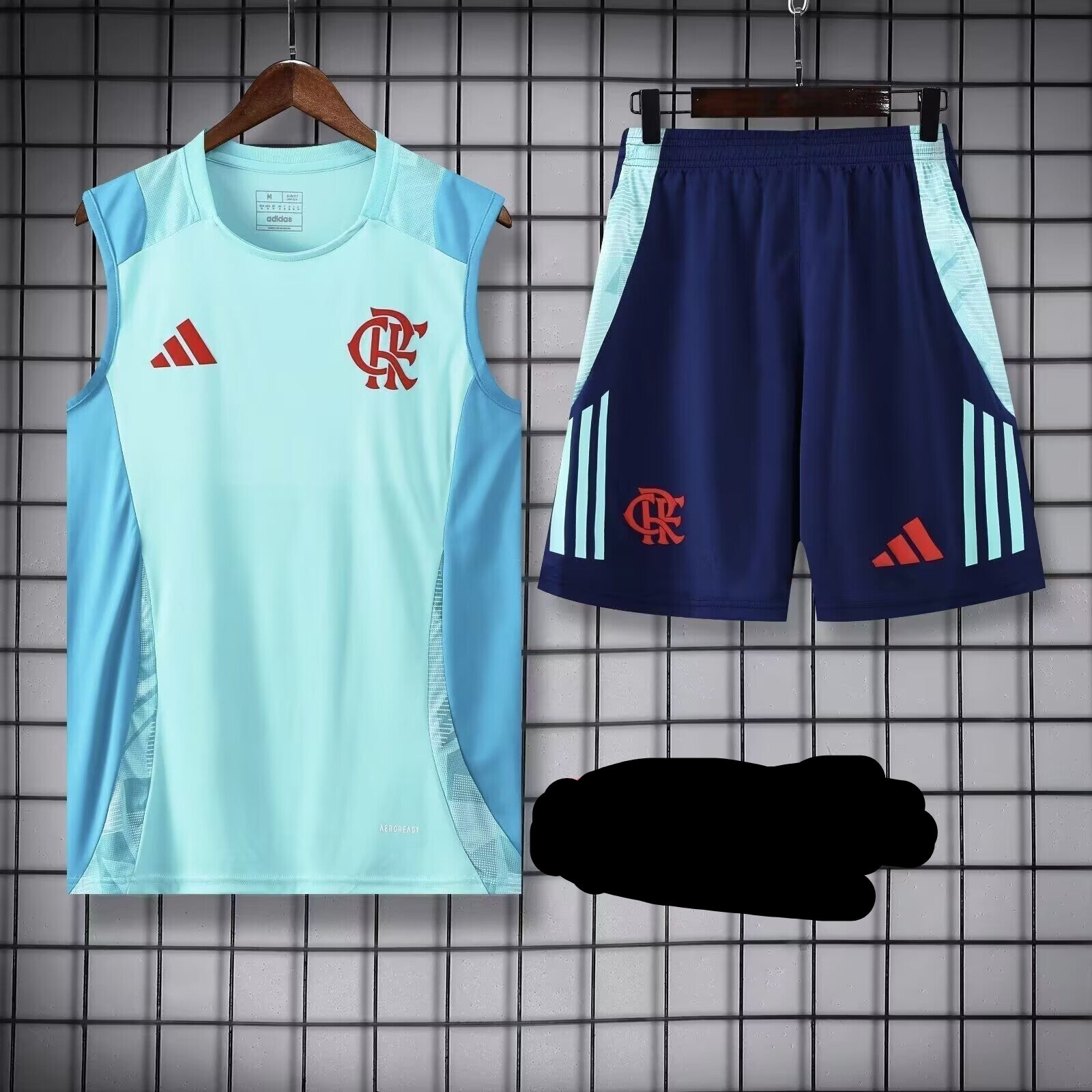 Adidas Football Sleeveless Short Set